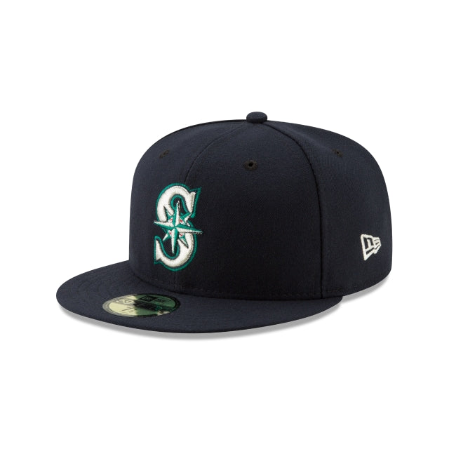 Seattle Mariners New Era Authentic Collection On-Field 59FIFTY Fitted Hat - Navy 7 3/8
