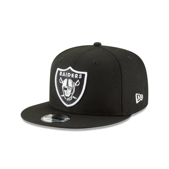 Las Vegas Raiders Black and White 9FIFTY Snapback Hat – New Era Cap