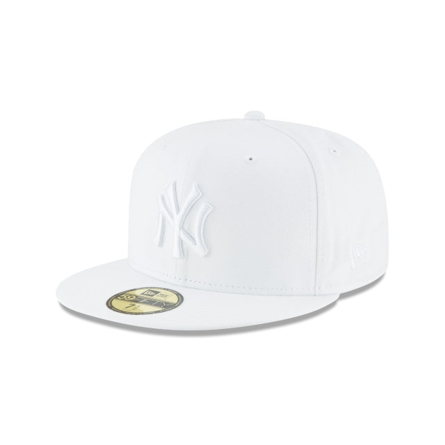 New York Yankees Whiteout Basic 59FIFTY Fitted Hat – New Era Cap