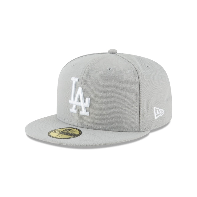 Los Angeles Dodgers Gray Basic 59FIFTY Fitted Hat – New Era Cap