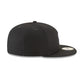 Washington Nationals Black and White Basic 59FIFTY Fitted Hat