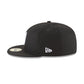 Washington Nationals Black and White Basic 59FIFTY Fitted Hat