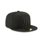 Tampa Bay Rays Blackout Basic 59FIFTY Fitted Hat