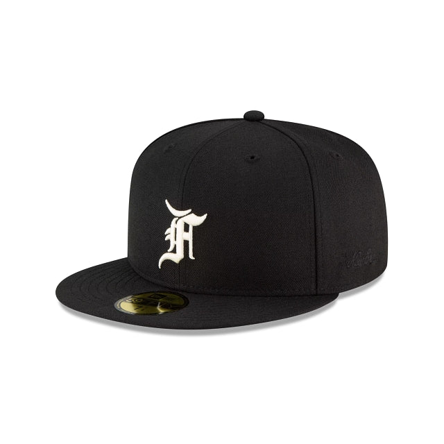 Essentials By Fear Of God Black 59FIFTY Fitted – New Era Cap