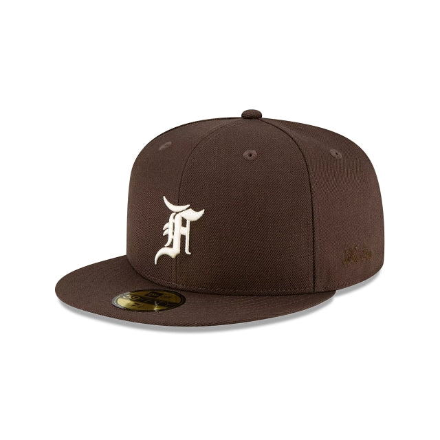 Essentials By Fear Of God Walnut 59FIFTY Fitted – New Era Cap