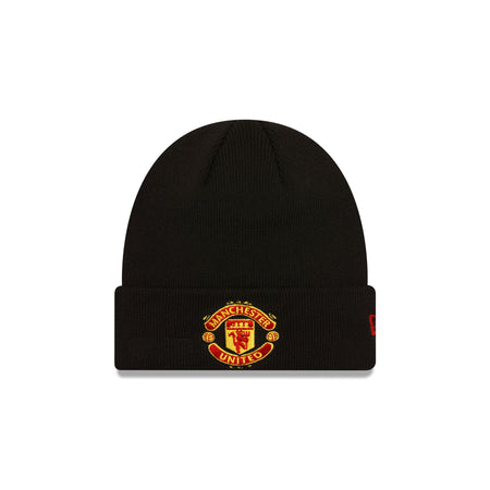 Manchester United Black Knit Hat