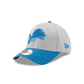Detroit Lions The League Gray 9FORTY Adjustable Hat
