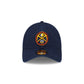 Denver Nuggets Core Classic Navy 9TWENTY Adjustable Hat