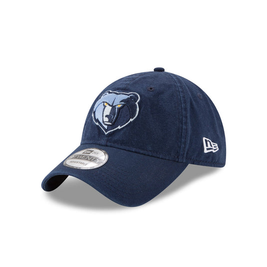 Memphis Grizzlies Core Classic Blue 9TWENTY Adjustable Hat - New Era Cap