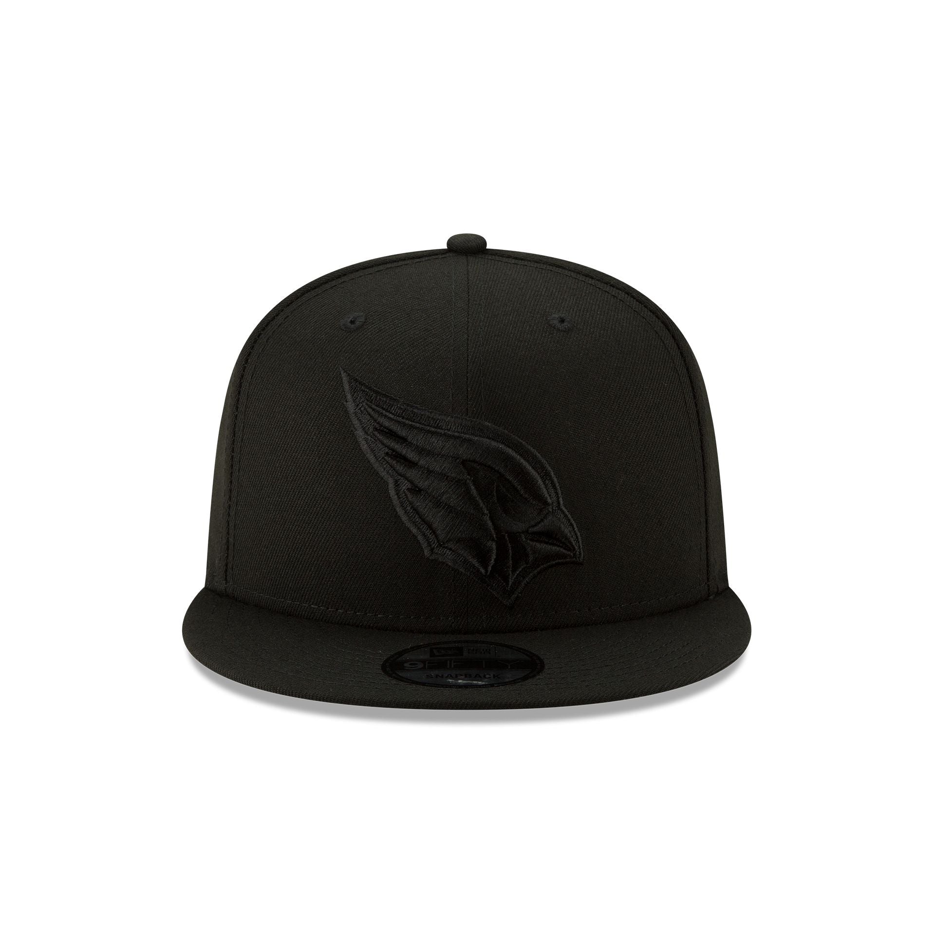 Arizona Cardinals Black on Black 9FIFTY Snapback Hat