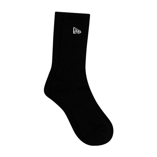 New Era Cap Black 2-Pack Crew Socks