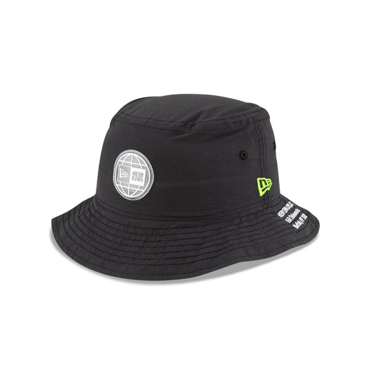 New Era Cap Earth Day Black Bucket Hat - New Era Cap
