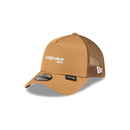 New Era Cap Cordura Re Cor Camel 9FORTY A-Frame Trucker Hat - New Era Cap
