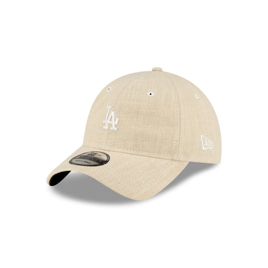 Los Angeles Dodgers Soft Linen Stone 9TWENTY Adjustable Hat - New Era Cap