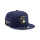 Milwaukee Brewers 2023 Post Season Side Patch 9FIFTY Snapback Hat