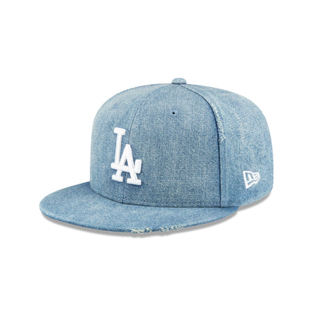 Los Angeles Dodgers Distressed Denim 59FIFTY Fitted