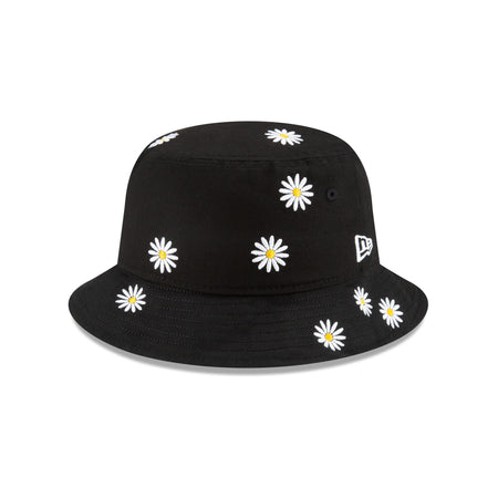 New Era Cap Floral Black Bucket Hat