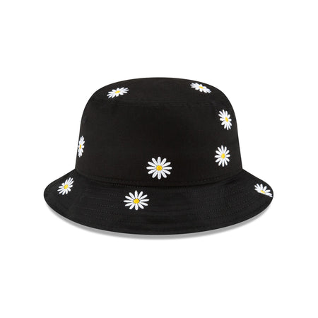 New Era Cap Floral Black Bucket Hat