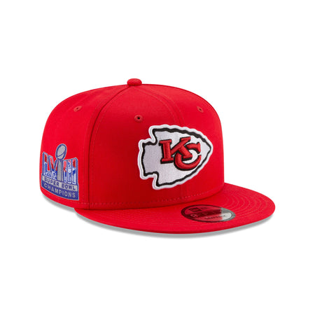 Kansas City Chiefs Super Bowl LVIII Champions Side Patch 9FIFTY Snapback Hat