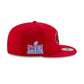 San Francisco 49ers Super Bowl LVIII Participation Side Patch 9FIFTY Snapback Hat
