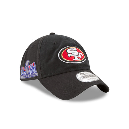 San Francisco 49ers Super Bowl LVIII Participation Side Patch 9TWENTY Adjustable Hat