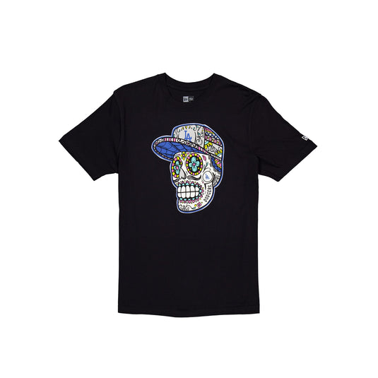 Los Angeles Dodgers Sugar Skull T-Shirt - New Era Cap