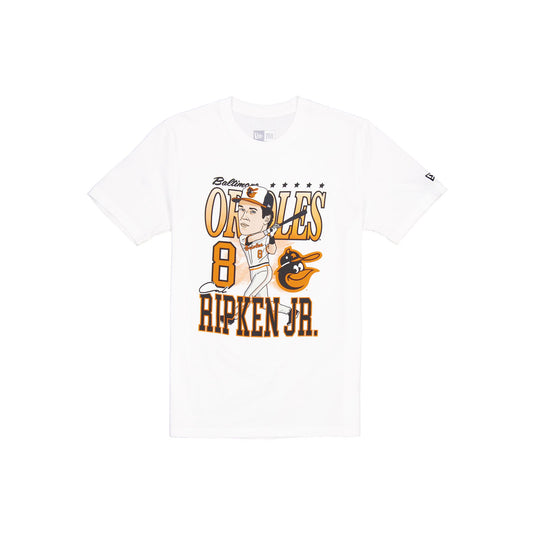 Baltimore Orioles Cal Ripken Jr. Caricature T-Shirt - New Era Cap