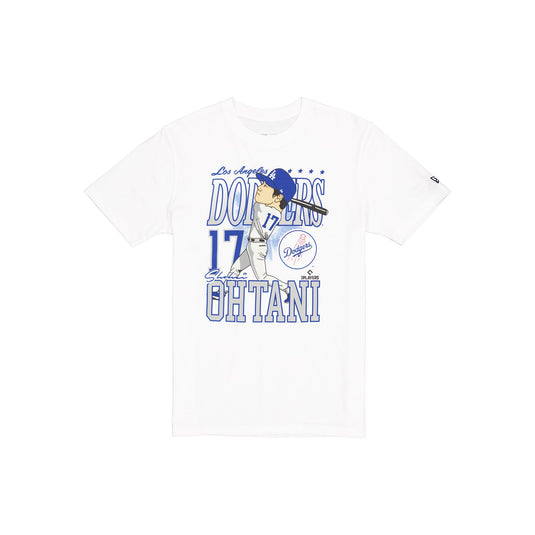 Los Angeles Dodgers Shohei Ohtani Caricature T-Shirt - New Era Cap