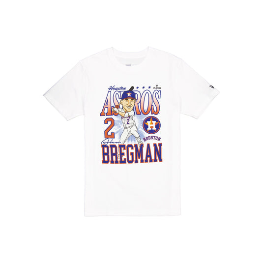 Houston Astros Alex Bregman Caricature T-Shirt - New Era Cap