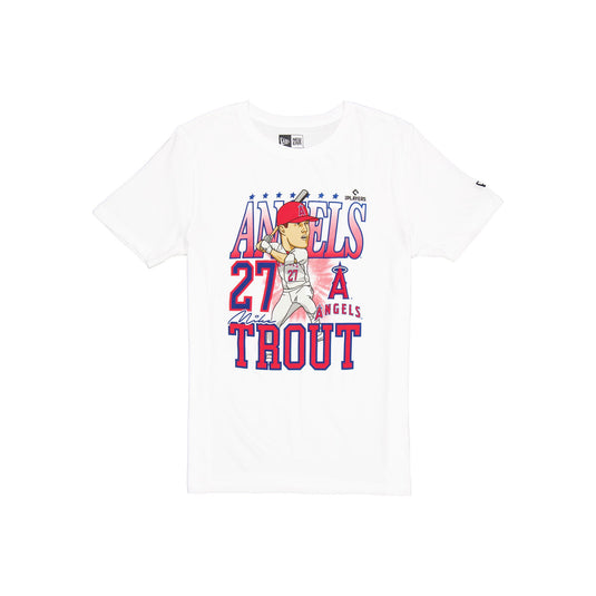 Los Angeles Angels Mike Trout Caricature T-Shirt - New Era Cap