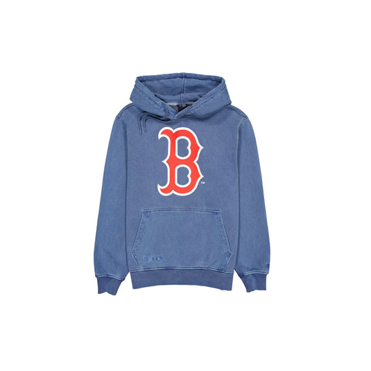 Boston Red Sox Pigment Logo Dress Blues Hoodie - New Era Cap