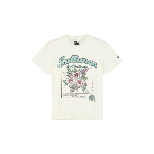 Sultanes de Monterrey Stone Floral T-Shirt - New Era Cap