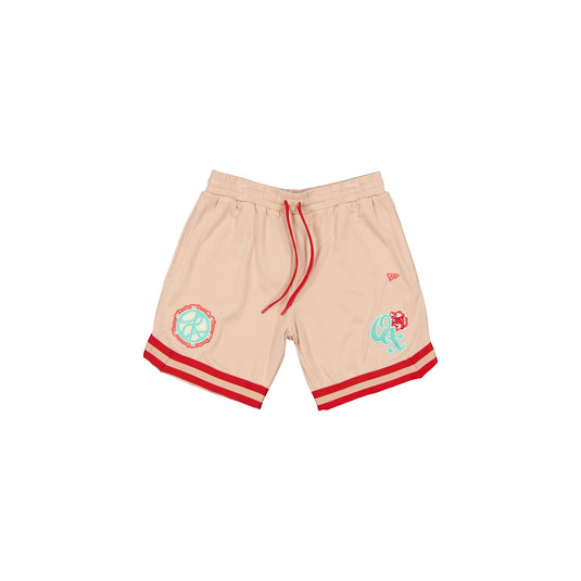 Guerreros de Oaxaca Pale Pink Floral Shorts - New Era Cap