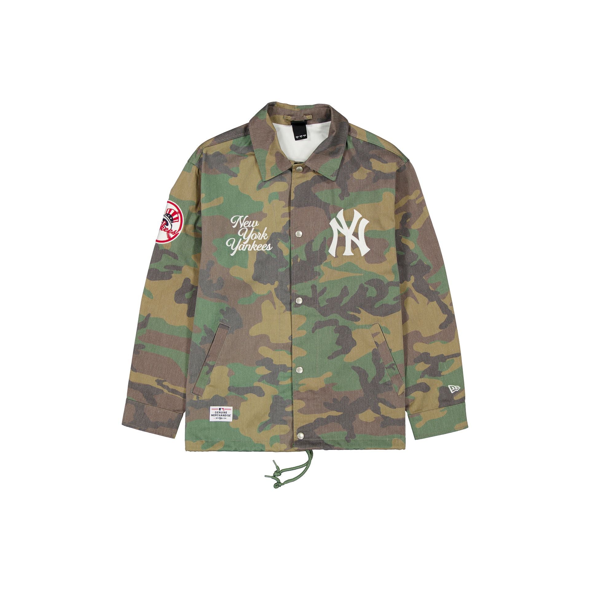 New York Yankees Camo Coach's Jacket – New Era Cap