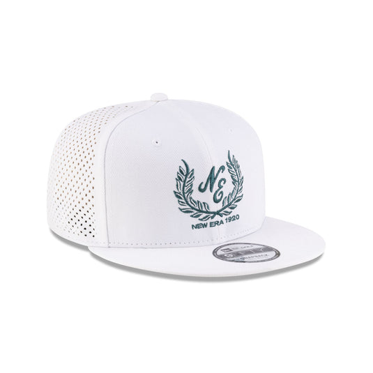 New Era Cap Laurel Wreath White 9FIFTY Snapback Hat - New Era Cap