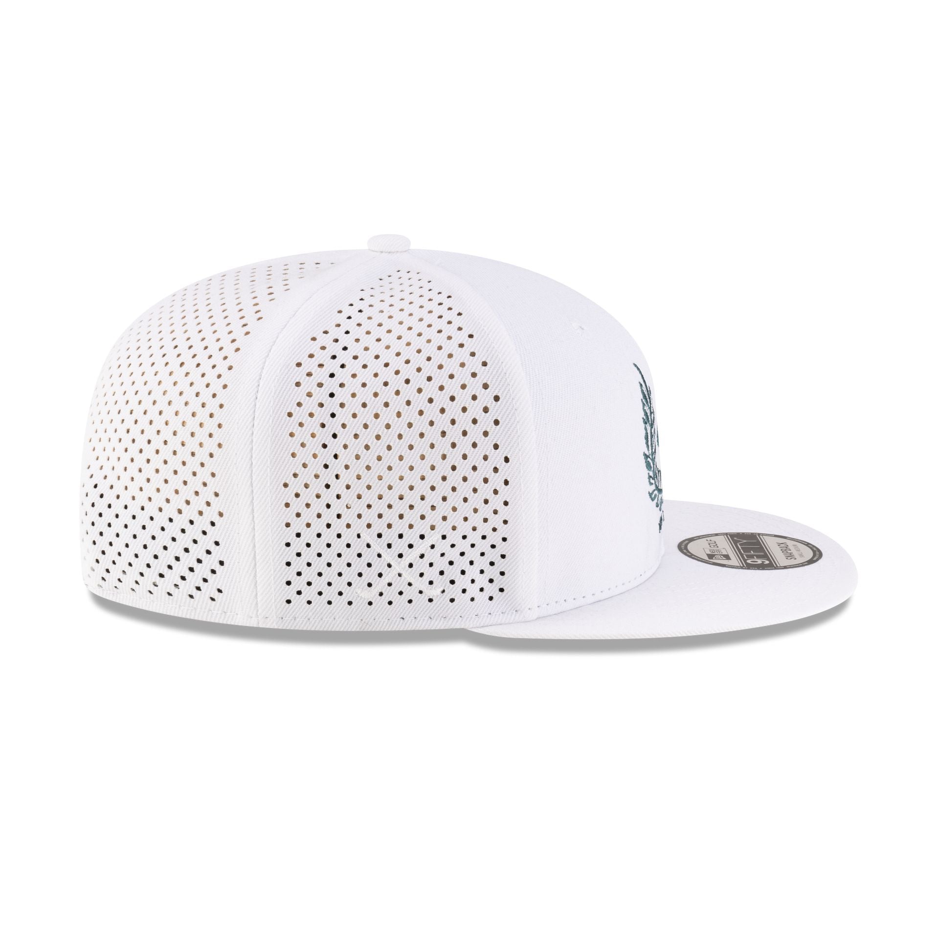New Era Cap Laurel Wreath White 9FIFTY Snapback Hat