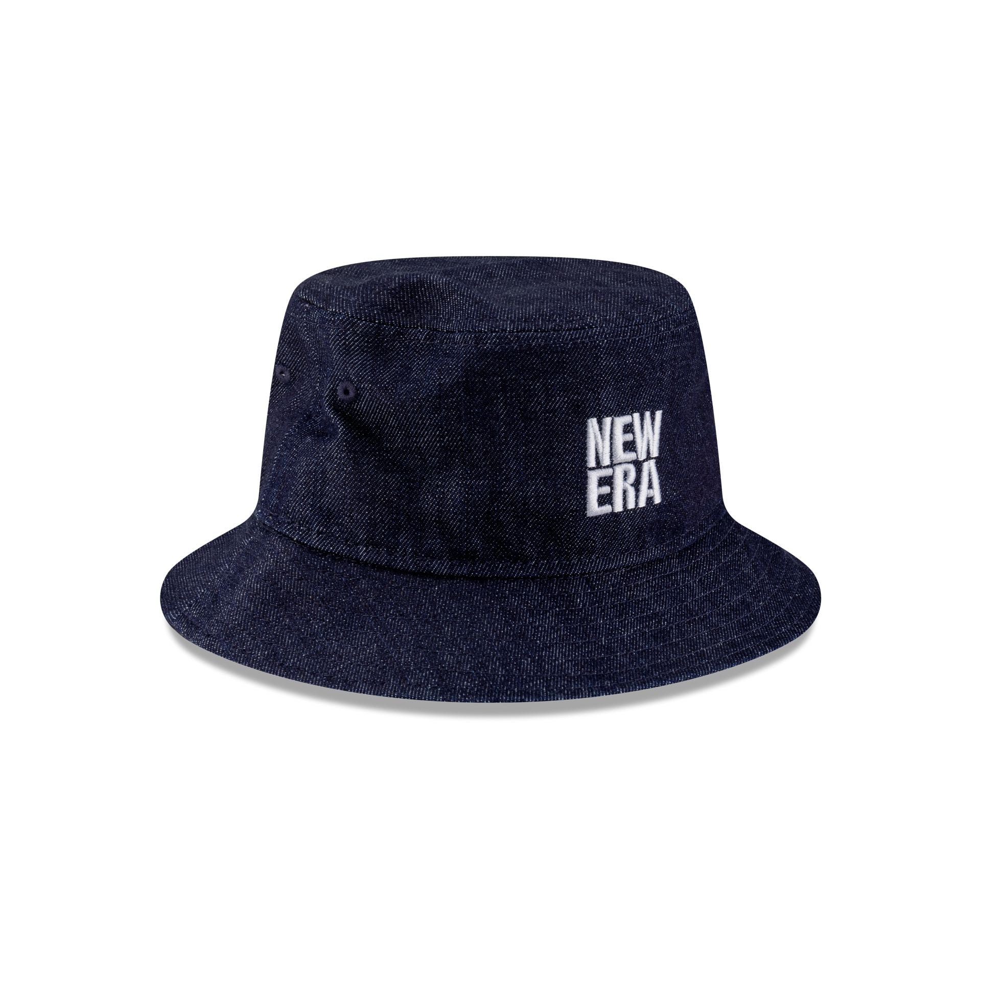 【新品未開封】NEW ERA×Ameri LOGOTAPE BUCKET HAT New Era Cap Square Logo Indigo Denim Bucket Hat