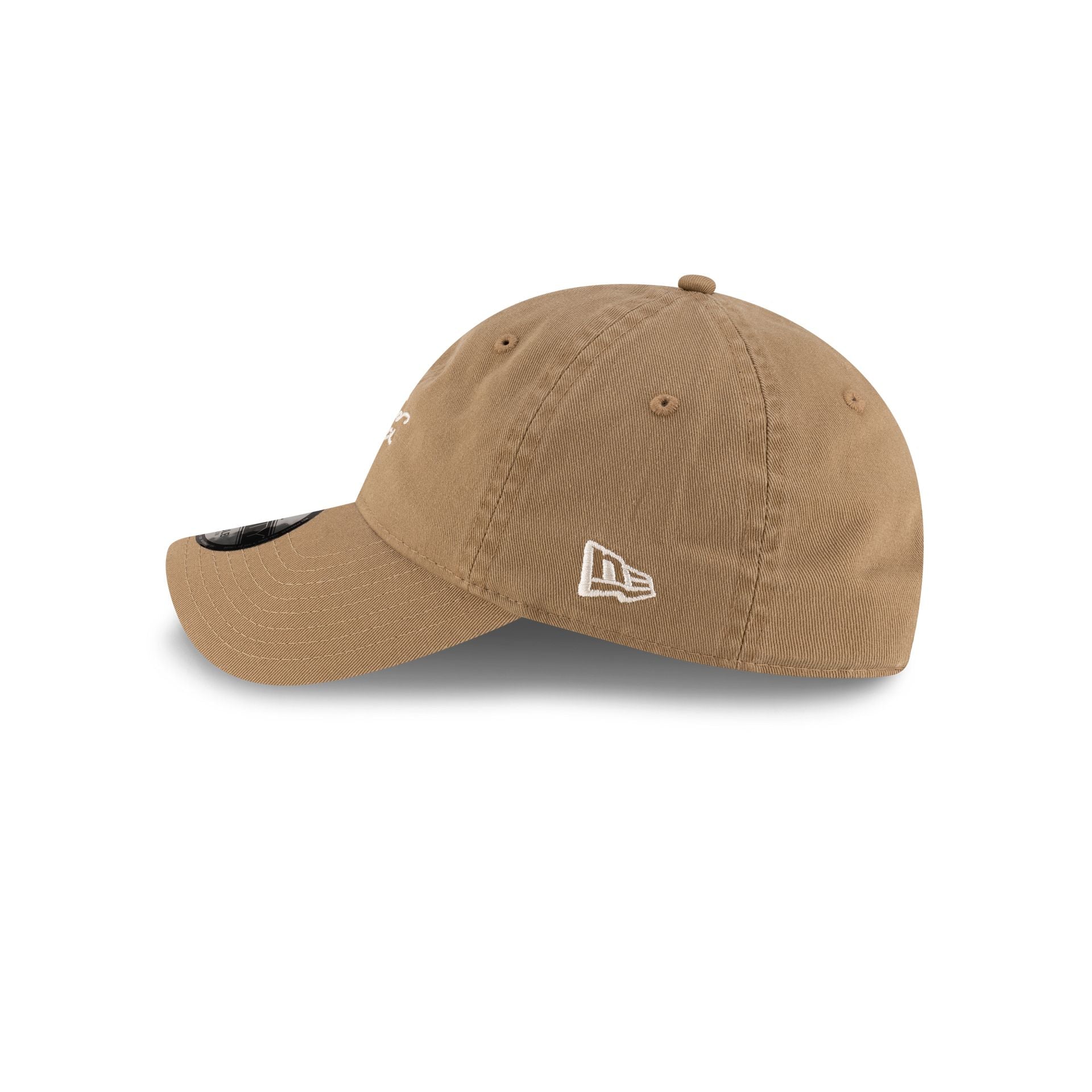 New Era Cap Handwritten Khaki 9TWENTY Easy Snap Hat