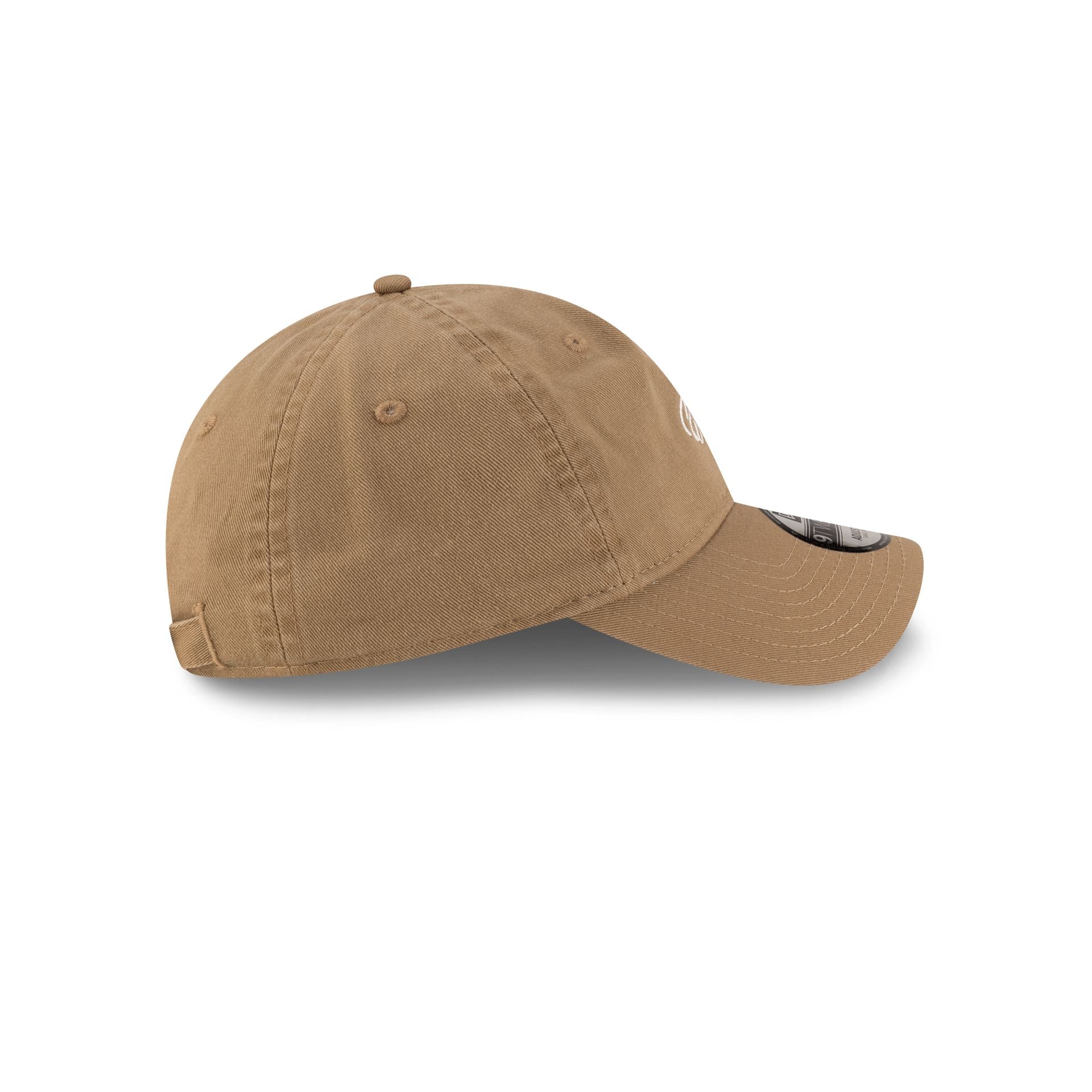 New Era Cap Handwritten Khaki 9TWENTY Easy Snap Hat