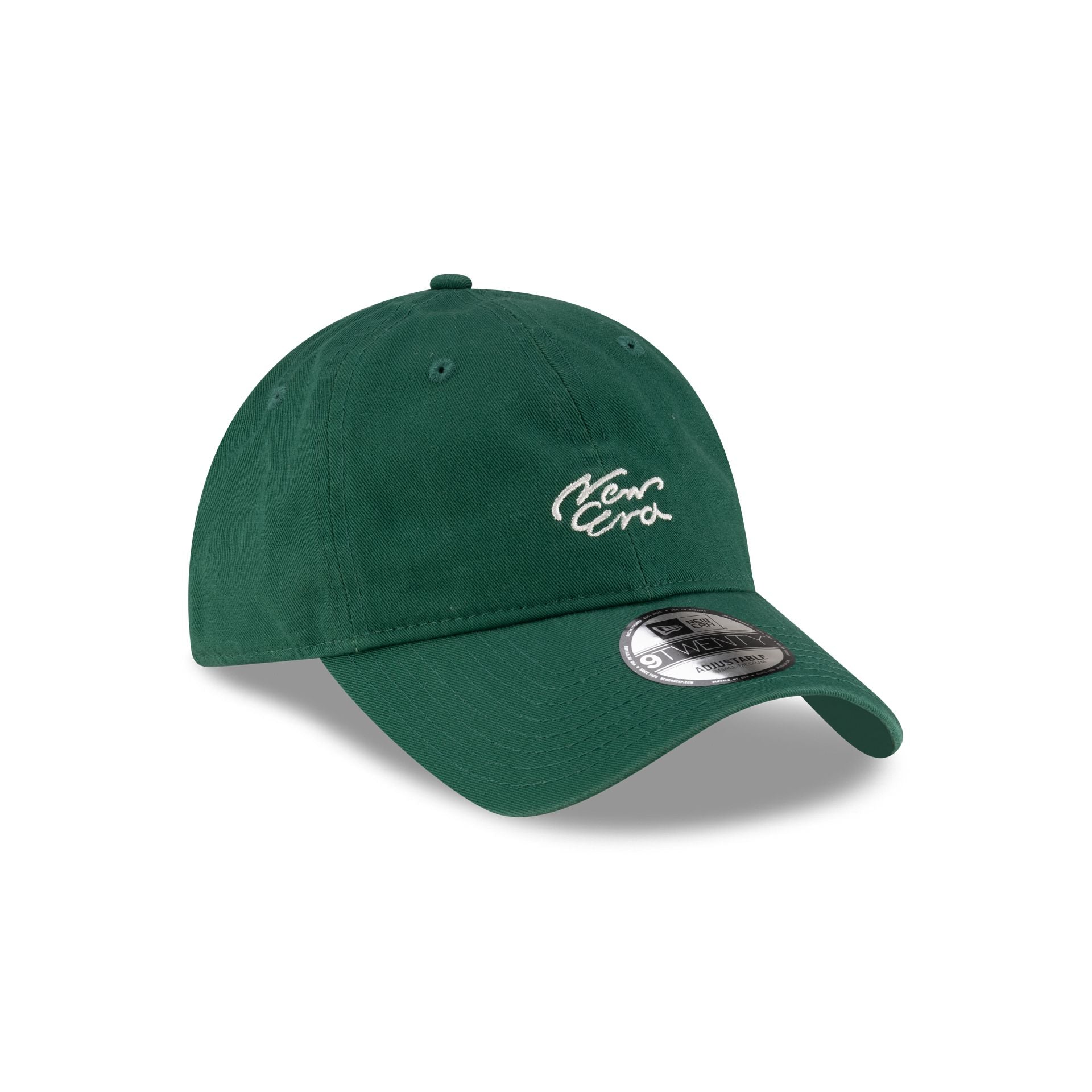 New Era Cap Handwritten Green 9TWENTY Easy Snap Hat