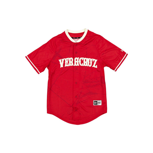 El Águila de Veracruz LMB 100th Anniversary Red Alt Jersey - New Era Cap