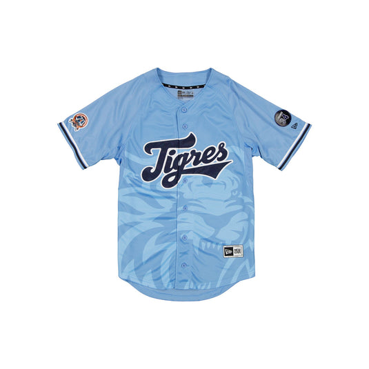 Tigres de Quintana Roo LMB 100th Anniversary Blue Alt Jersey - New Era Cap