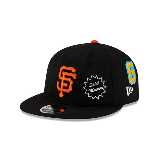 ©SAINT Mxxxxxx x San Francisco Giants Retro Crown 9FIFTY Snapback Hat - New Era Cap