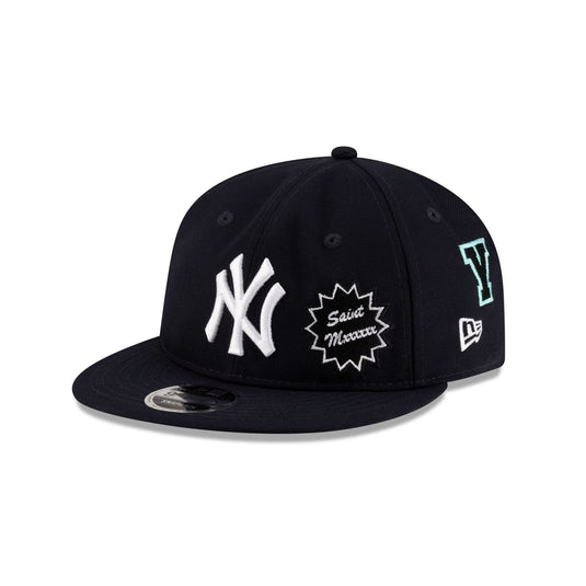 ©SAINT Mxxxxxx x New York Yankees Retro Crown 9FIFTY Snapback Hat - New Era Cap