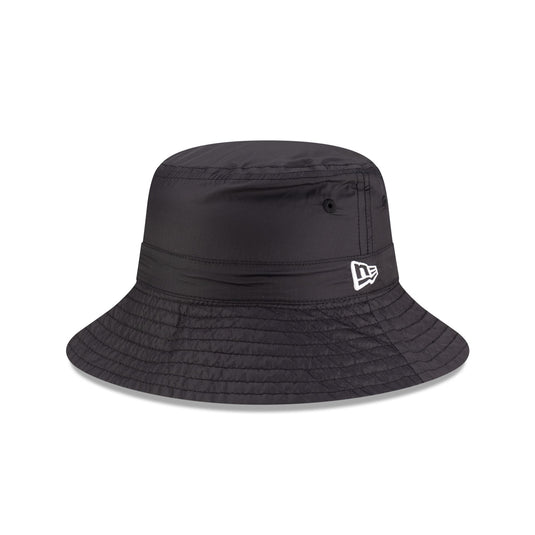 New Era Cap Packable Ripstop Black Bucket Hat - New Era Cap
