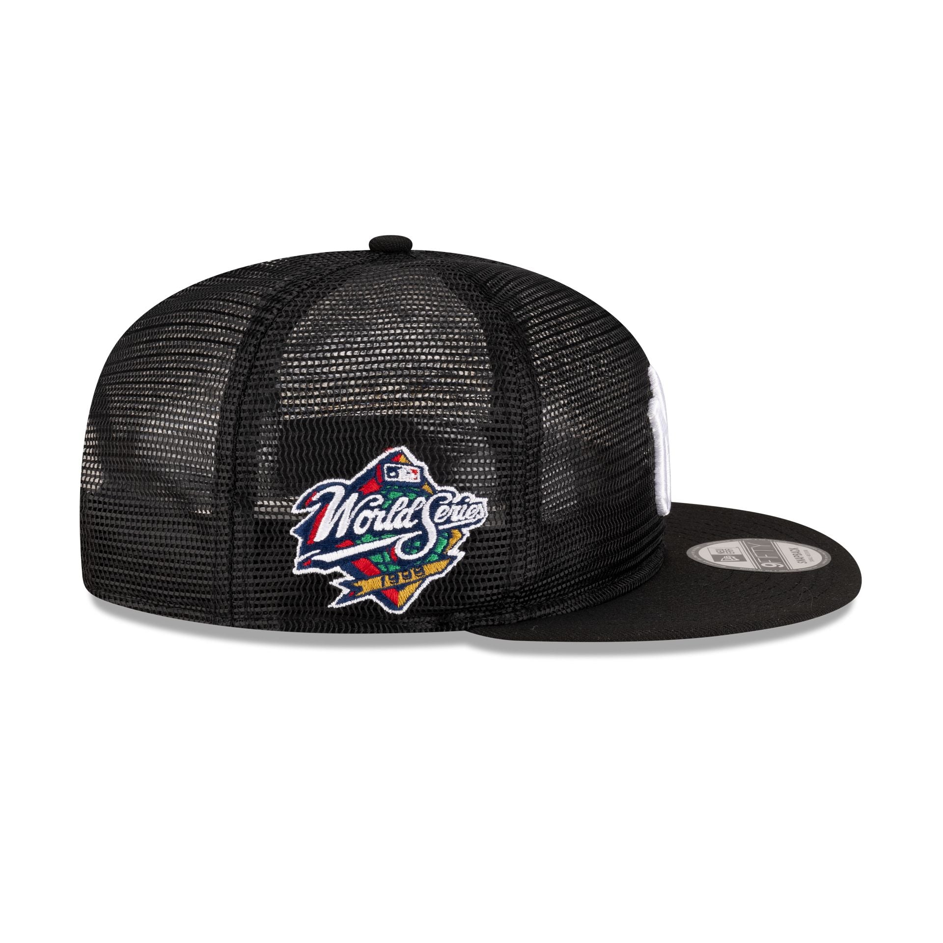 New York Yankees Black Mesh 9FIFTY Snapback Hat