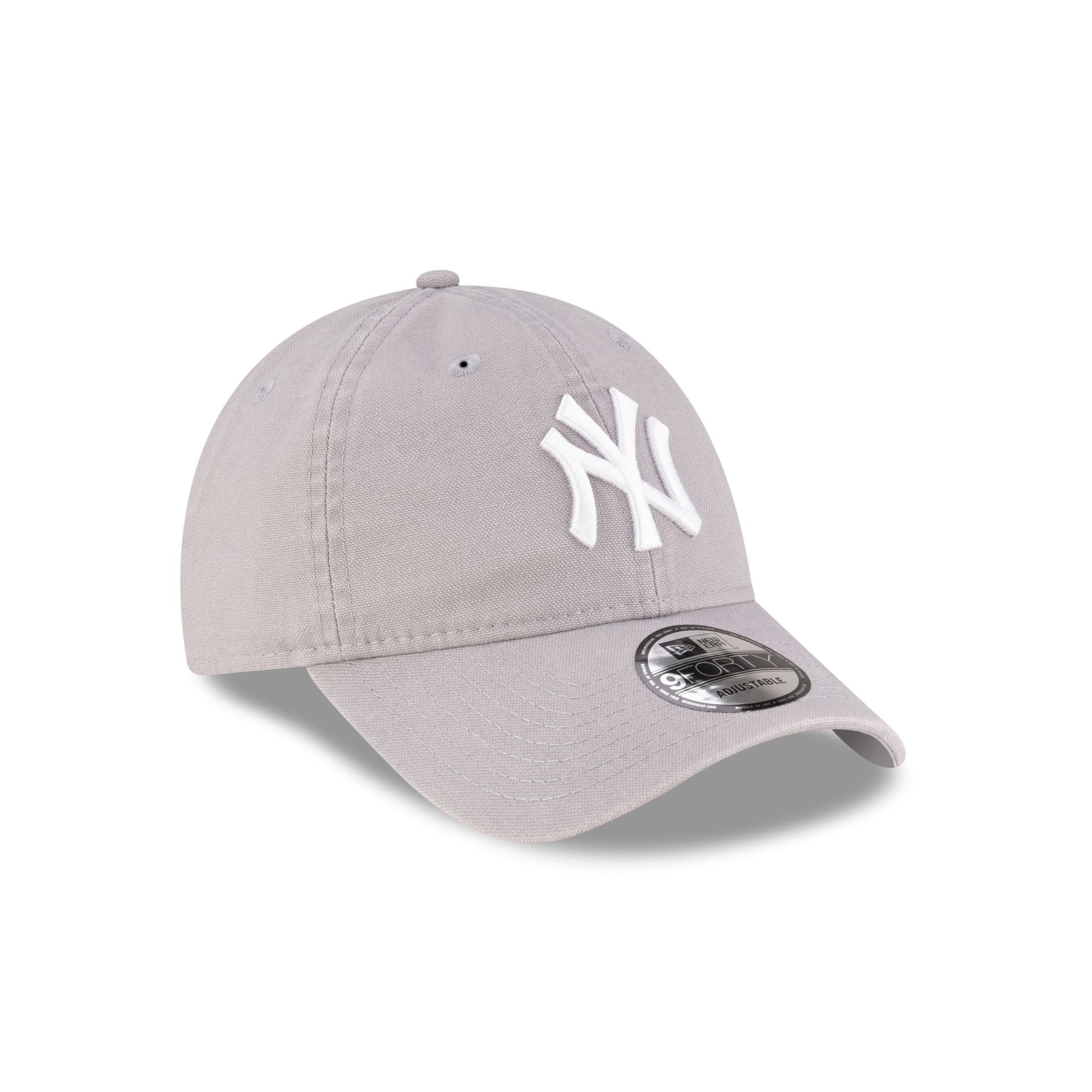 New York Yankees Gray Duck Canvas 9FORTY Adjustable Hat