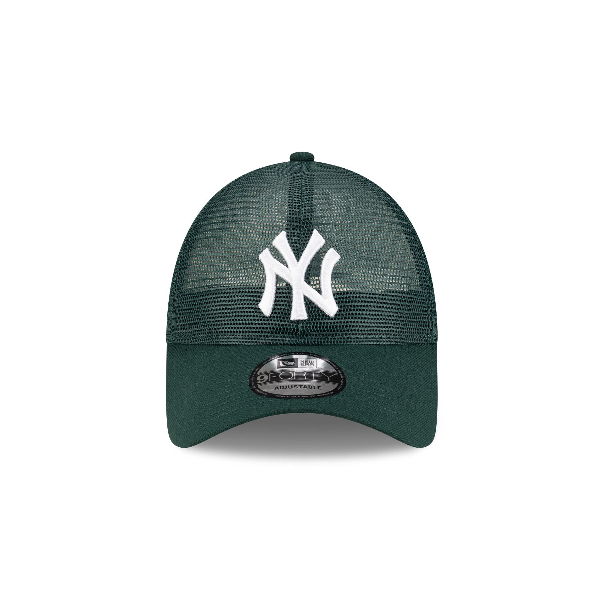 New Era New York Yankees League Essential Green 9Forty Strapback Hat | NWE6469 New Era New York Yankees League Essential Green 9Forty Strapback Hat | NWE6469