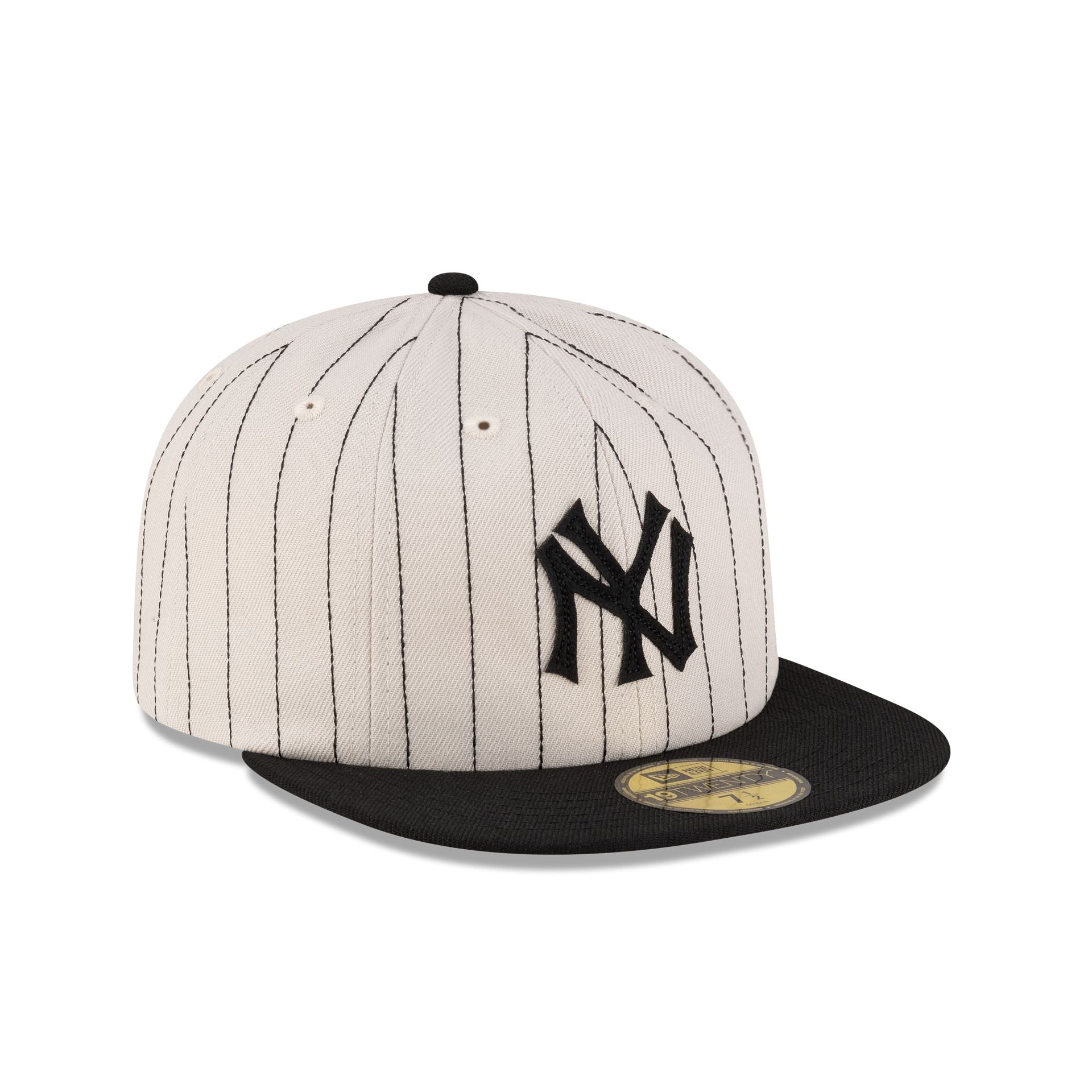 New York Yankees Chrome Pinstripe 19TWENTY Fitted Hat – New Era Cap