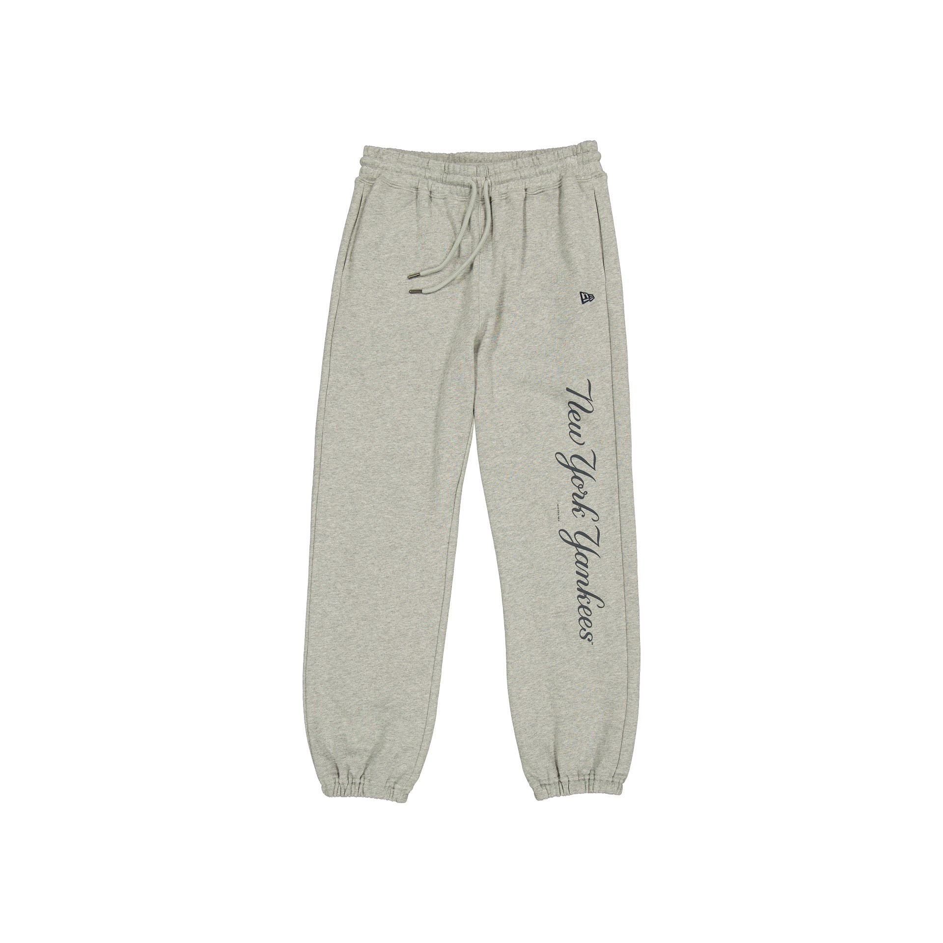 New York Yankees Relaxed Heather Gray Fleece Pants